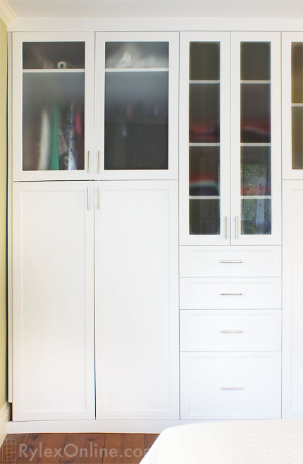 Built-In Armoire for Older Home
