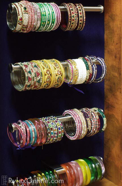 Bangle Bracelet Cabinet Close Up