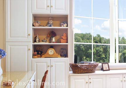 Bedroom Cabinets with Open Shelving Custom Fit