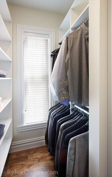 Master Closet for His and Her