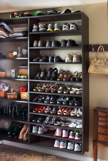 Shoes Shelves for Custom Closet