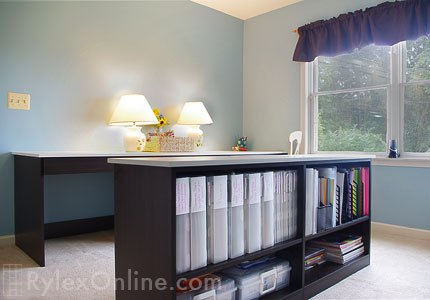 Craft Room Adjustable Shelves
