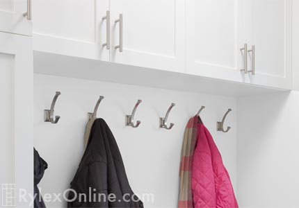 Cabinet with Coat Hooks
