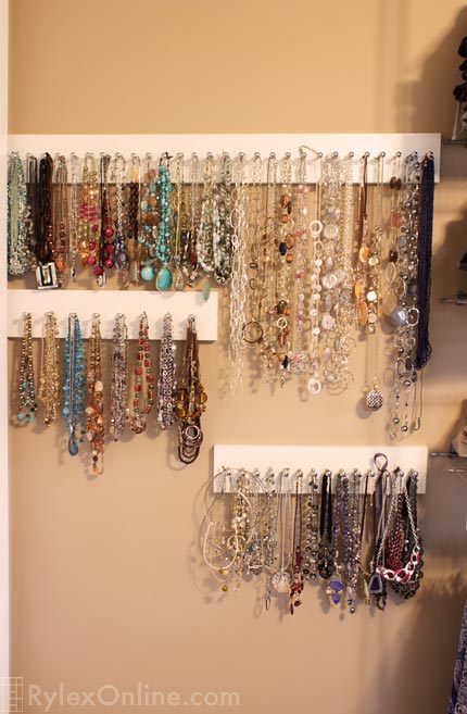 Custom Necklace Wall Storage