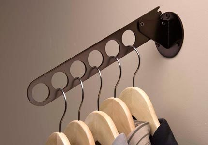 Valet Rod for Laundry Cabinets
