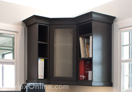 Office Cabinet with Side Open Shelves