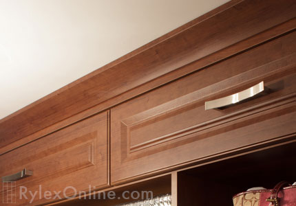 Crown Moulding for Closet Cabinetry