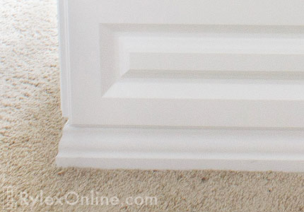Closet Drawer Island with Base Moulding