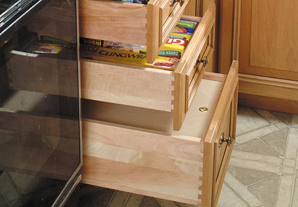 Full Extension Cabinet Dovetail Drawer