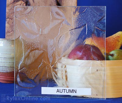 Autumn Textured Cabinet Door Glass