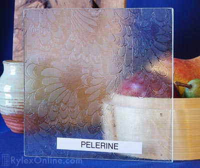 Pelerine Textured Cabinet Door Glass