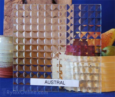 Austral Textured Cabinet Door Glass