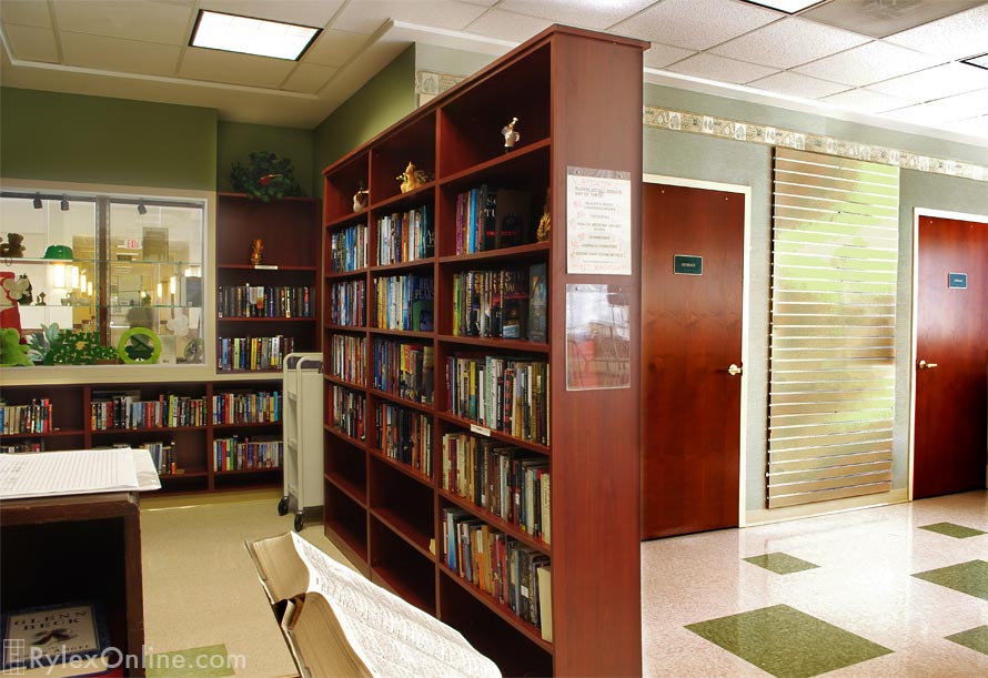 Community Room Library Cabinet Shelving Partition