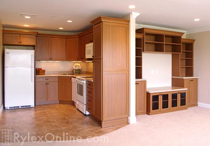 Senior Kitchen and Living Room