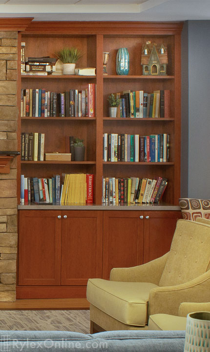 Dementia Community Cabinets with Open Shelves