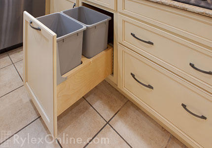 Pullout Trash Cabinet