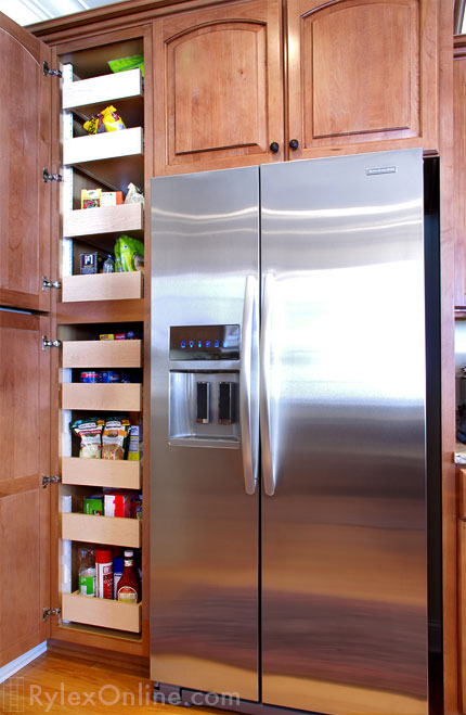 Retrofitting Pantry Cabinets with Adjustable Pullout Drawers