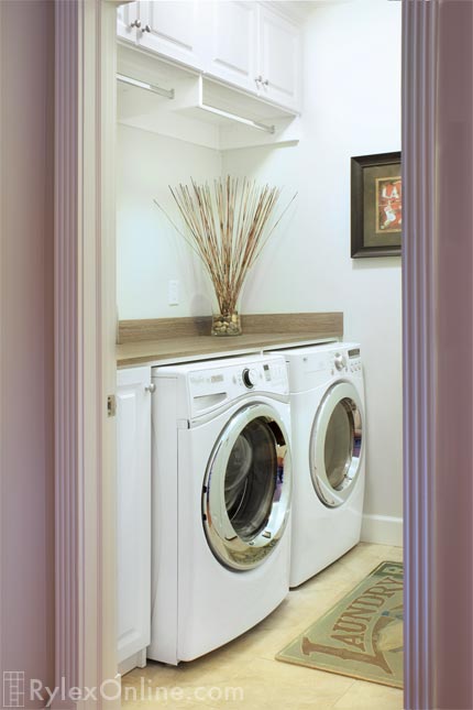 Laundry Room with Wall to Wall Folding Counter