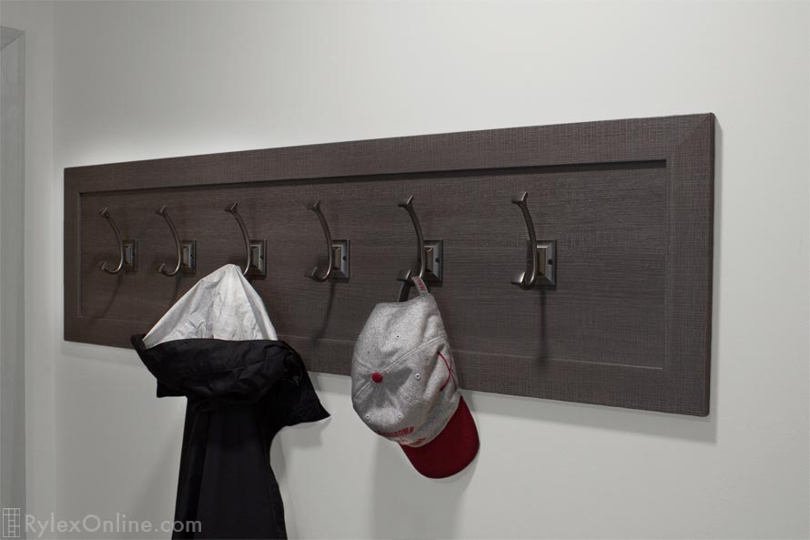 Coat and Hat Rack for Your Laundry Room