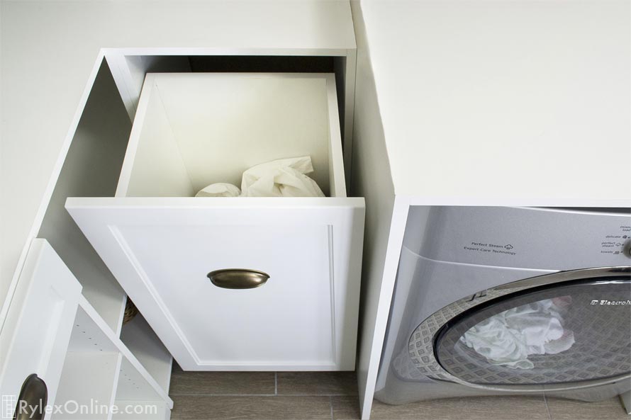 Laundry Room Pullout Hamper Drawer