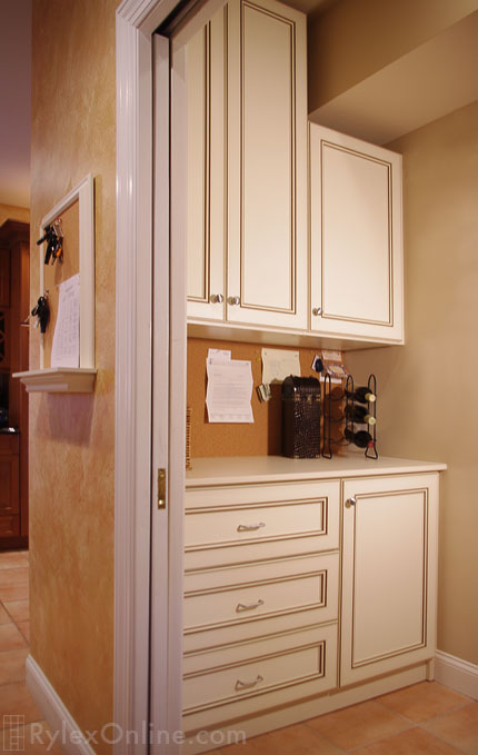 Laundry Cabinets in Utility Room