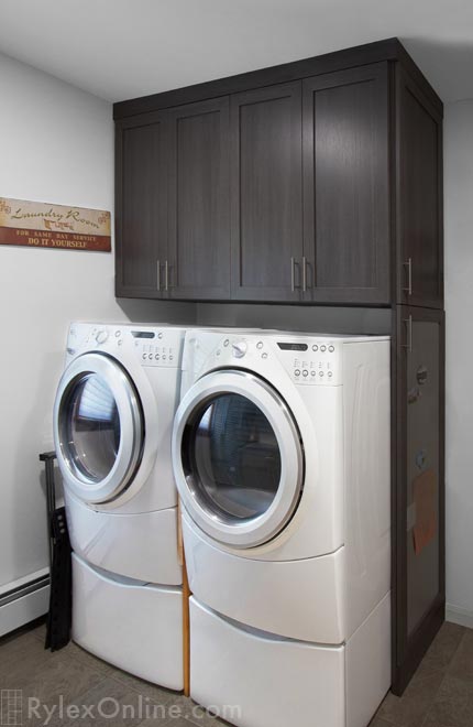 Laundry Room Overhead Cabinets