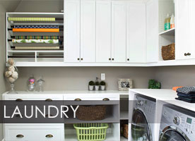 Laundry Closets and Cabinets