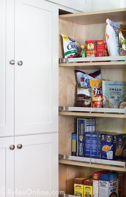 Maximize Deep Recesses with this Built-In Pantry