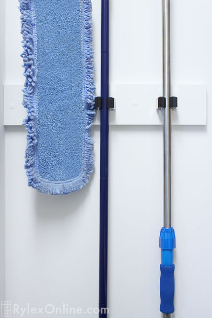 Dust Mop and Broom Pantry Holder