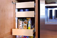 Retrofitting Pantries and Cabinet with Pullout Drawers
