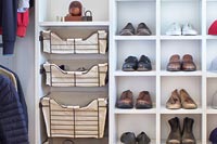 Closet and Cabinet Sliding Baskets