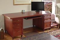 Solid Cherry Wood Desk
