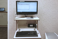 Examination Room Computer Cabinet