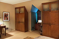 Wardrobe Cabinets for Bedroom with Sloped Ceiling