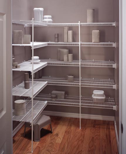 Kitchen Pantry Wire Shelving