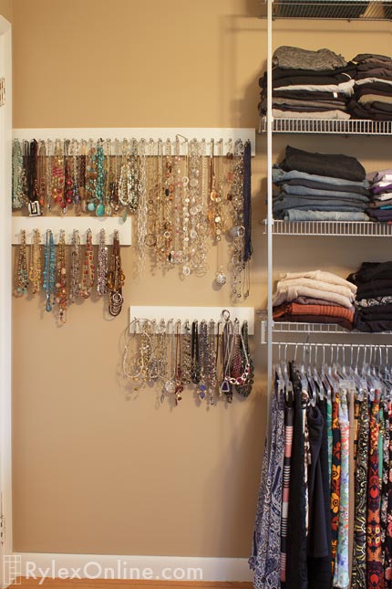 Woman's Master Closet for Accessories