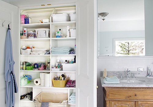 Bathroom Linen Closet