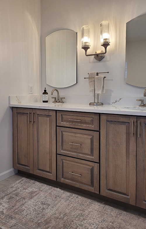 Gorgeous Bathroom Vanity Renovation