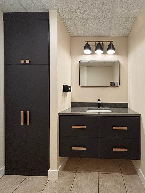 Floating Vanity with Bathroom Storage Cabinet