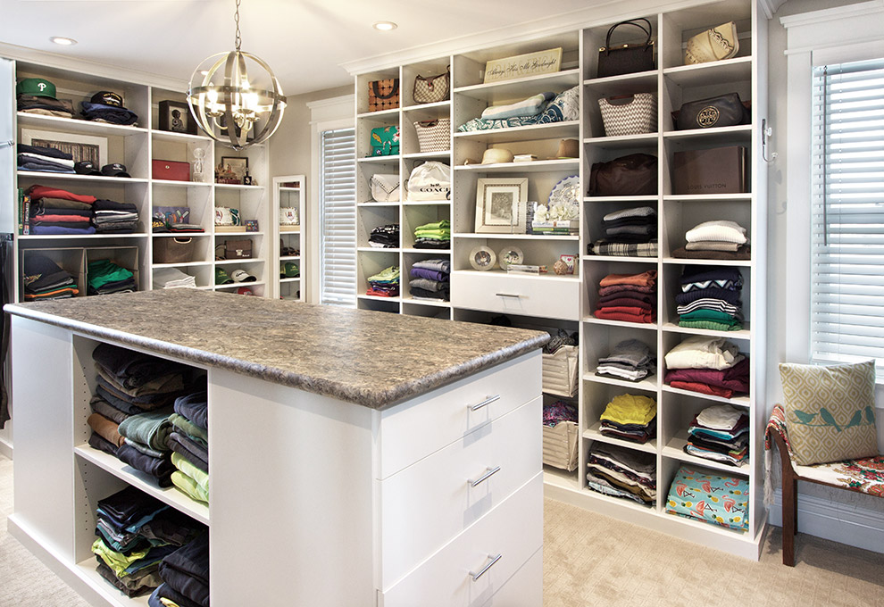 Master Closet with Island