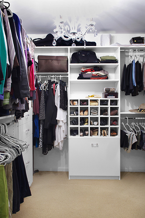 Closet Cabinet Shoe Cubbies