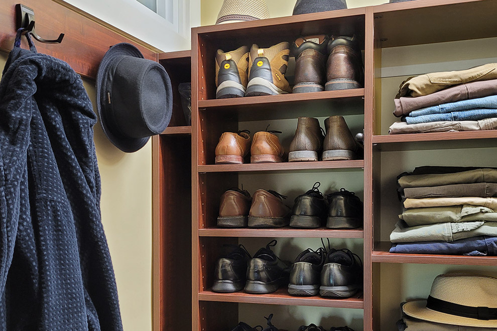 Custom Closet System in Historic Home with Limited Space in Poughkeepsie, NY