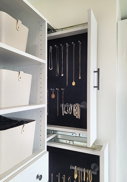 Custom Closet Electronic Charging Drawer