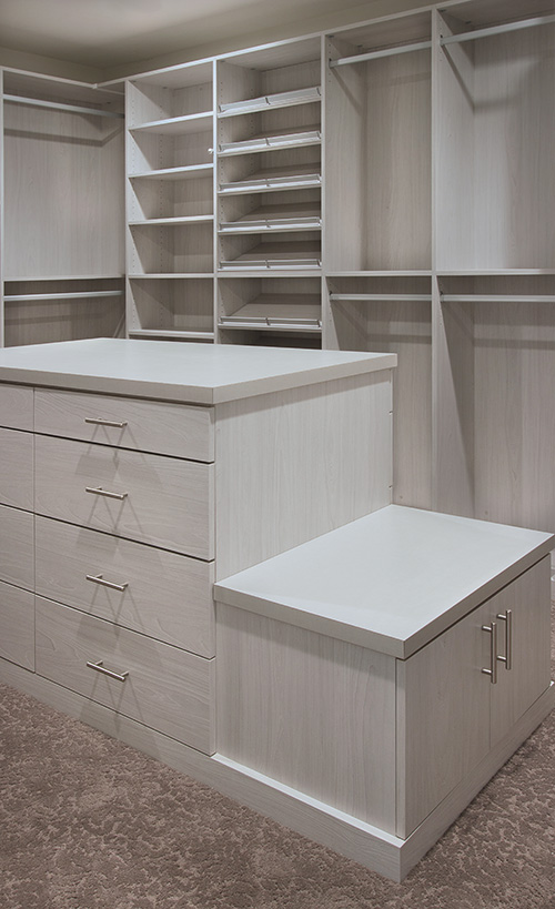 Custom Closet Cabinets for Efficient Organization