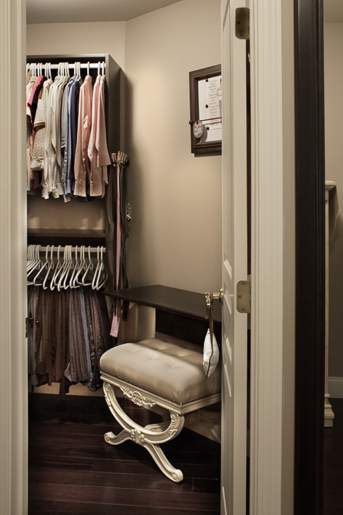 Fold-Up Wall Mounted Closet Table