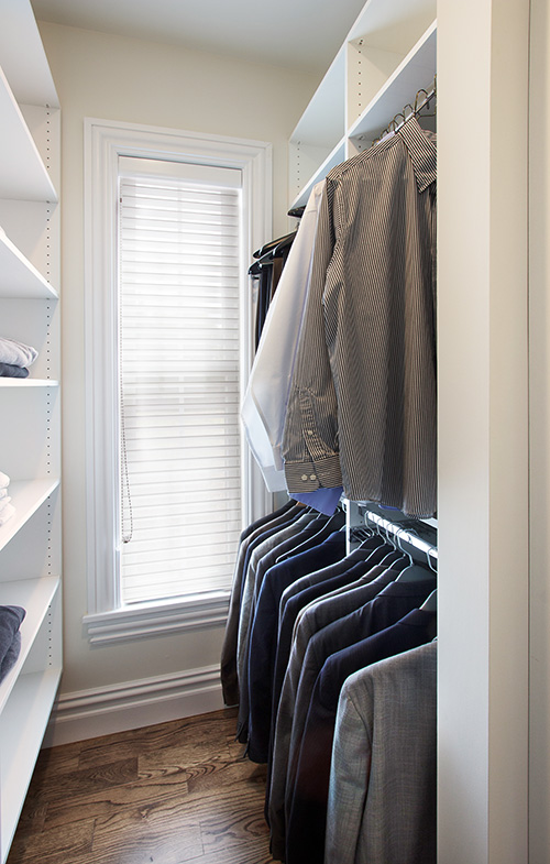 Master Closet for His and Her