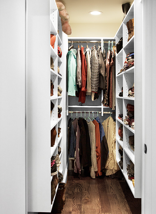 Teen Narrow Walk-In Closet