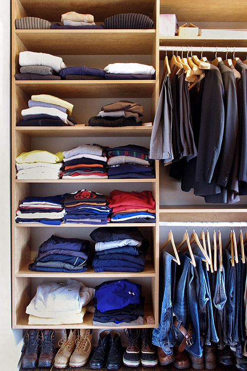 Off Season Closet Shelving