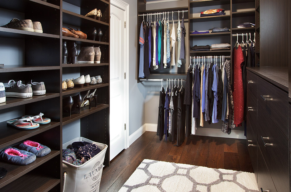 Personal Stylized Organized Walk-In Closet