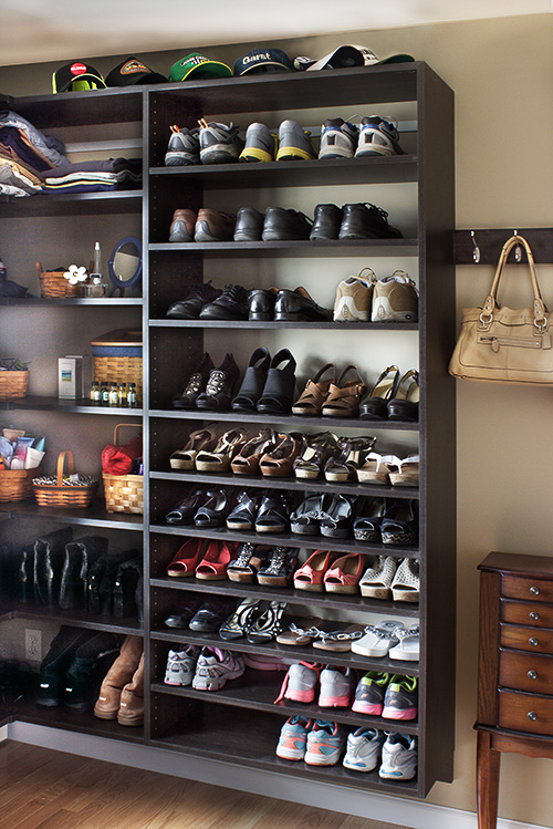 Shoes Shelves for Custom Closet